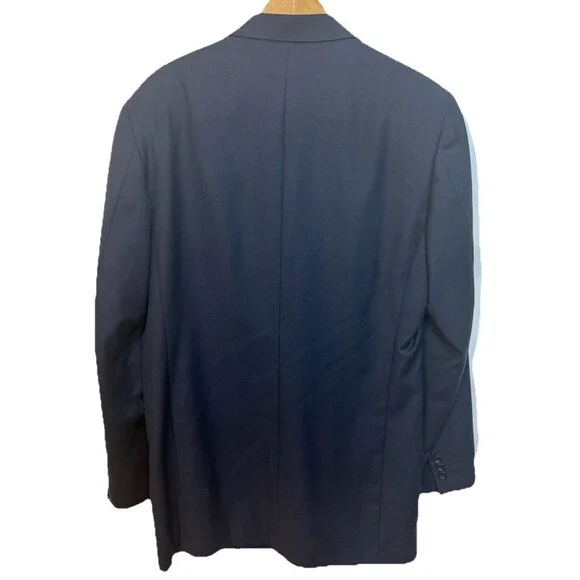 CANALI PROPOSTA Mens 42L Navy Wool Italy Blazer Sport Coat Suit Jacket
